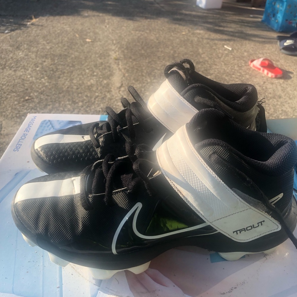Nike Force Trout 7 Pro MCS Men’s Black White Baseball Cleats CT0828-005  Size 7